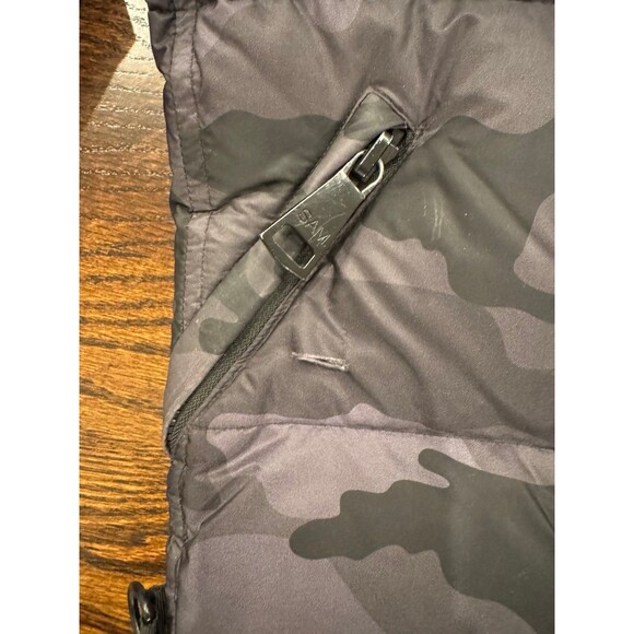 SAM. Freestyle Black Camo down puffer jacket size S - Picture 7 of 12